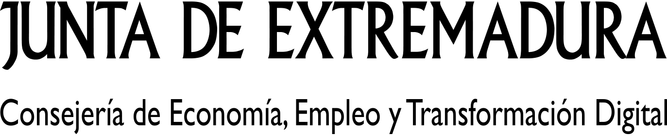 Consejería de Economía, Ciencia y Agenda Digital - Junta de Extremadura Logo